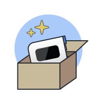 メンテナンス時期の通知 年1回の交換無料